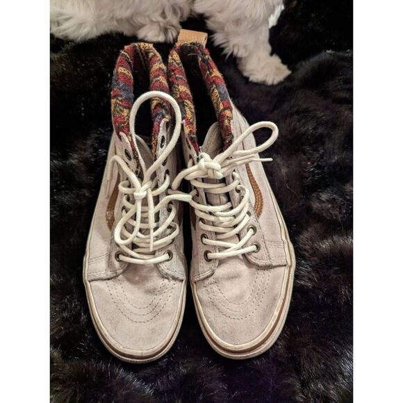 VANS • Sk8 Hi Mountain Edition Aztec Print 6.5 - Picture 6 of 6